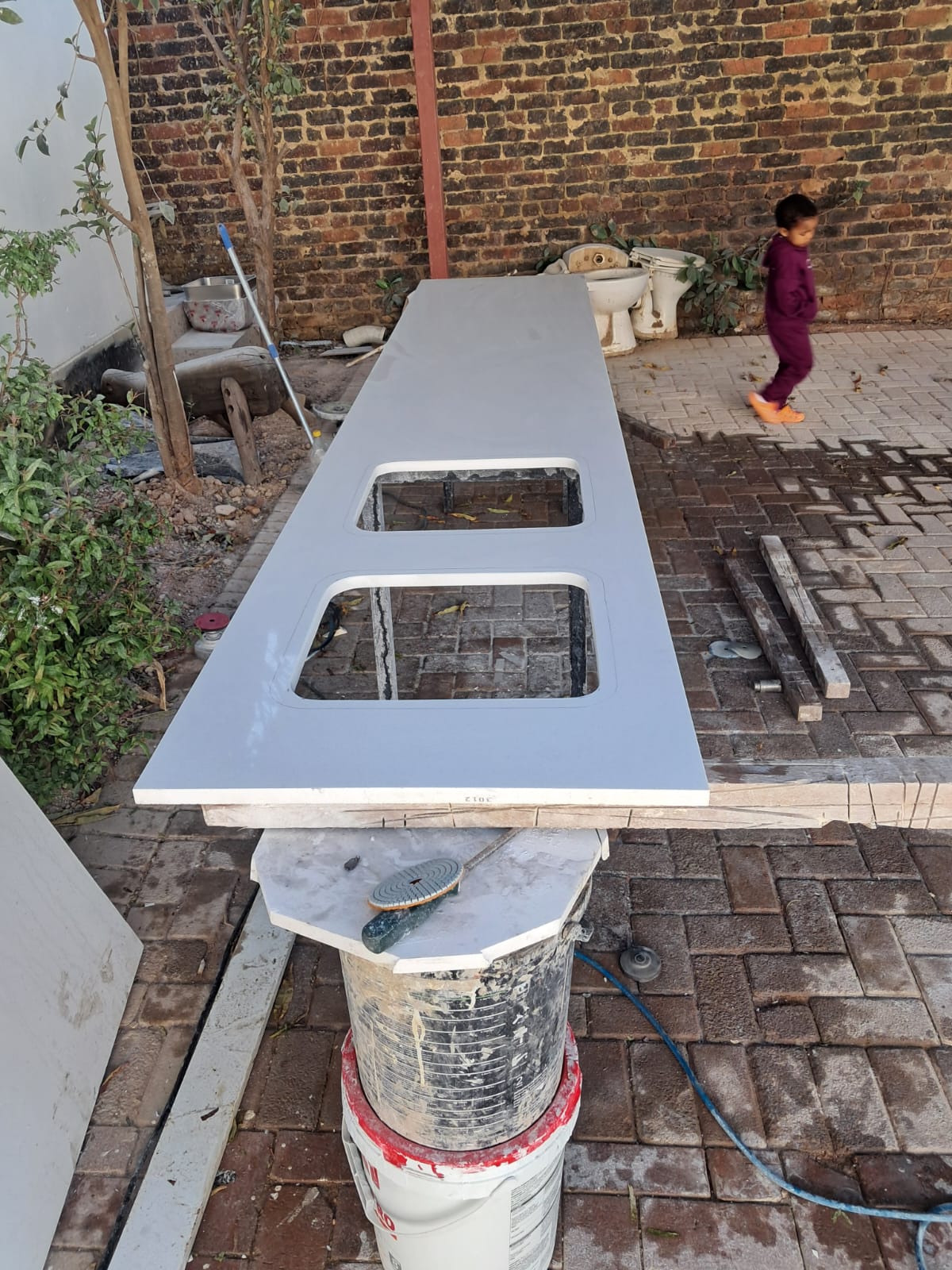 Custom Slab Prep & Cutting